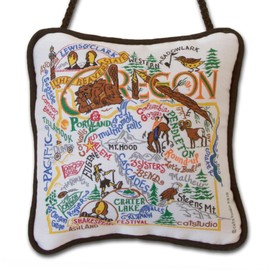 Catstudio Oregon Mini Pillow Christmas Ornament | Wonderful and Decor