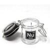 Airtight Glass Herb Mini Storage Jar with Clamping Lid in