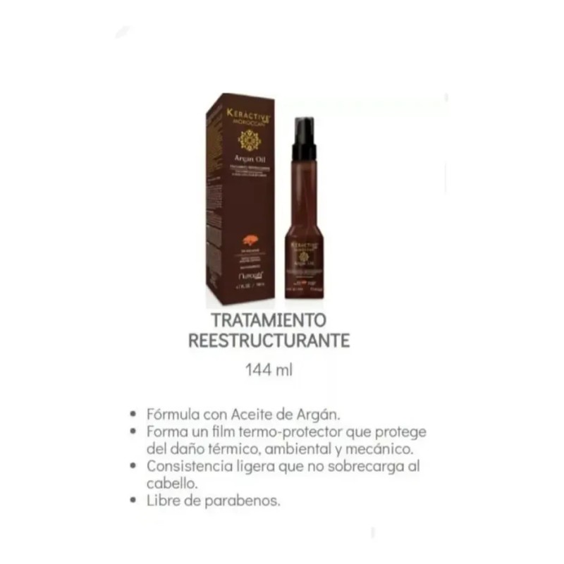 Nutrapel Serum Reestructurante Keractive Moroccan Oil