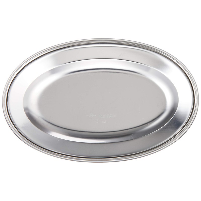 Akagawa Utsukusho 92108 18-0 Roll Bowl Plate 8