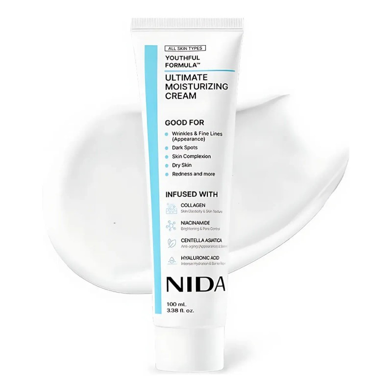 Crema Hidratante Nida + Crema Revitalizante Para Ojos