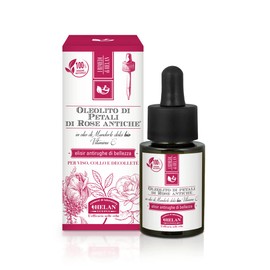 Helan, Oleolito di Rose Petals Almond Oil Elisir Anti-Wrinkle 15ml