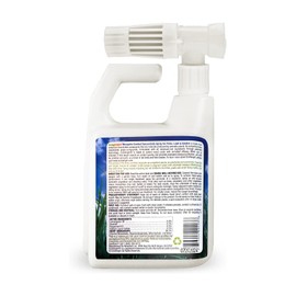 EcoVenger by EcoRaider Mosquito Control Triple-Action Hose-end Spray 32OZ, Kills All Stages+ Larvae Control+ Lasting Repellency, Citrus Scent, Non-Toxic Child-&-Pet-Safe