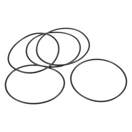 PATIKIL Nitrile Rubber O-Rings 70mm OD 66mm ID 2mm Width, 5 Pcs Metric Sealing Gasket for Faucet Plumbing Automotive Repair, Black