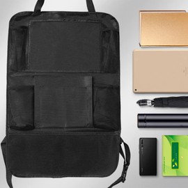 ONEWANGDAFA Car Organizer Backseat Car Seatback Protector Car Back Seat Organizer for Kids for Protection Sag Proof & Reinforced Corners Protects Backseat