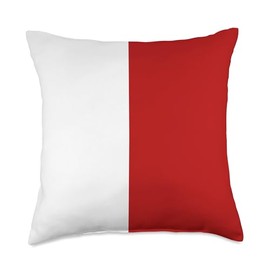 Nautical Signal Flag Code Maritime International Letter H Throw Pillow