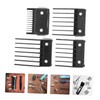 PACKOVE 4pcs Professional Hair Clipper Guards Accurate Measurement for Home