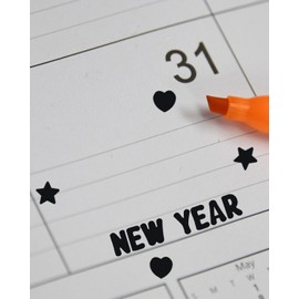 8 Sheets 0.5 Inch Small Vinyl Letter Sticker for Scrapbooking, White Sticky Alphabet Stickers for DIY & Crafts - Black