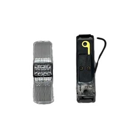 CTW One TecNiq Amber/Clear Lens LED Clearance Side Marker Light 1x4 Truck Trailer RV