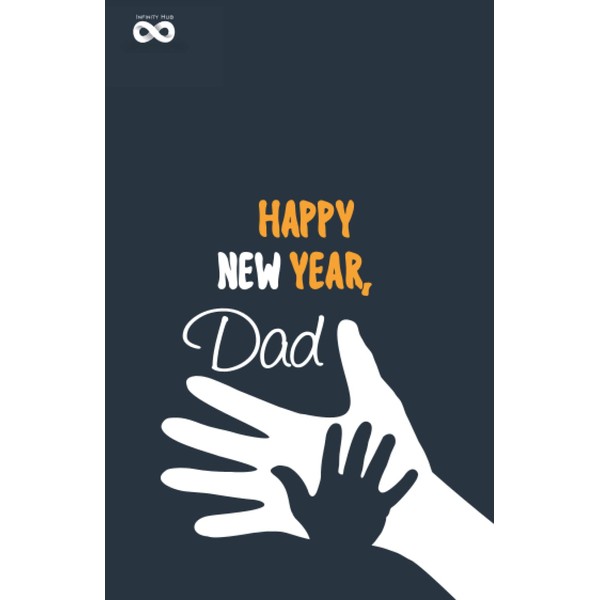 Happy New Year, Dad: a gratitude new year journal for
