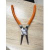Orange Heavy Duty 7" EXTRA LONG External Straight Retaining Ring