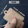 Tactical Molle Hanging ID Card Badge and Patch Holder with