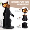 Cat Paper Towel Holder Countertop, Farmhouse Paper Towel Holder Stand