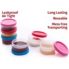 SIGNORA WARE Condiment Containers with Lids- 6 pk. 1.3 oz.Salad