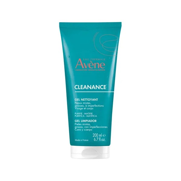 Avène Cleanance Gel Limpiador Purificador Piel Grasa 200ml Momento de