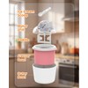 Ice Cream Maker Machine, 1.6 Quarts Double Freezer Bowl
