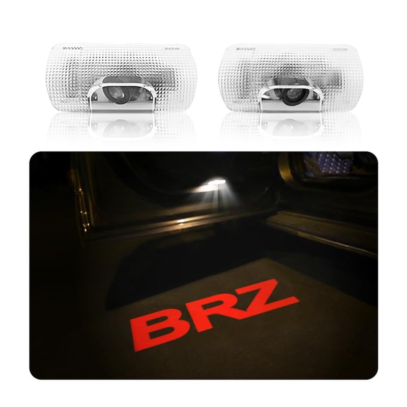 uunonaha 2 pcs Non-Fading LED Car Door Logo Lights Courtesy