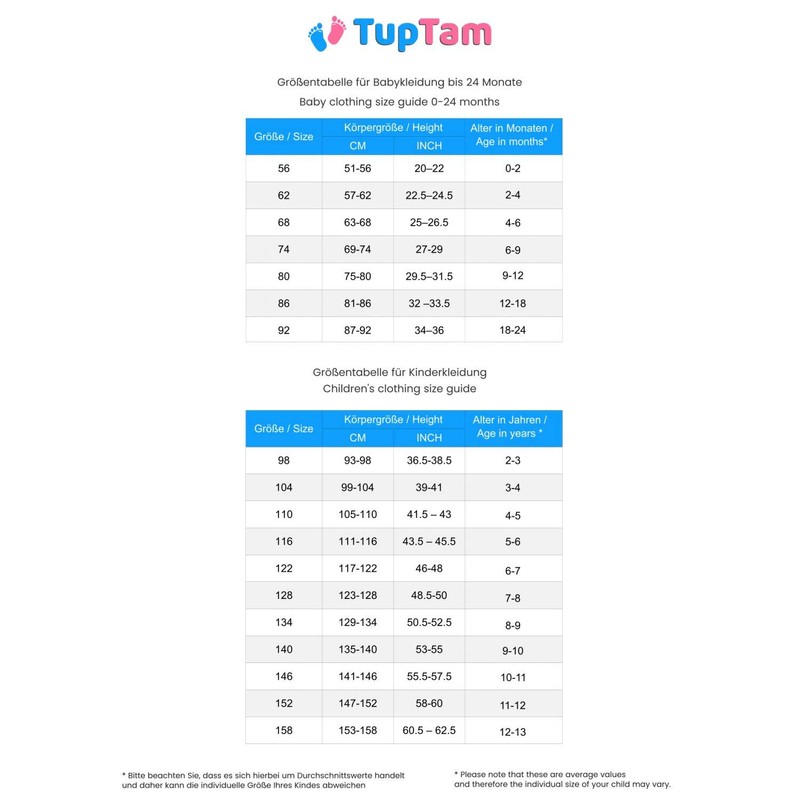 TupTam Long Sleeve Baby Bodysuit - Soft Bodysuit Baby Pack