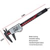 ADORIC Digital Caliper 0-6" | Electronic Caliper with Auto-Off Feature