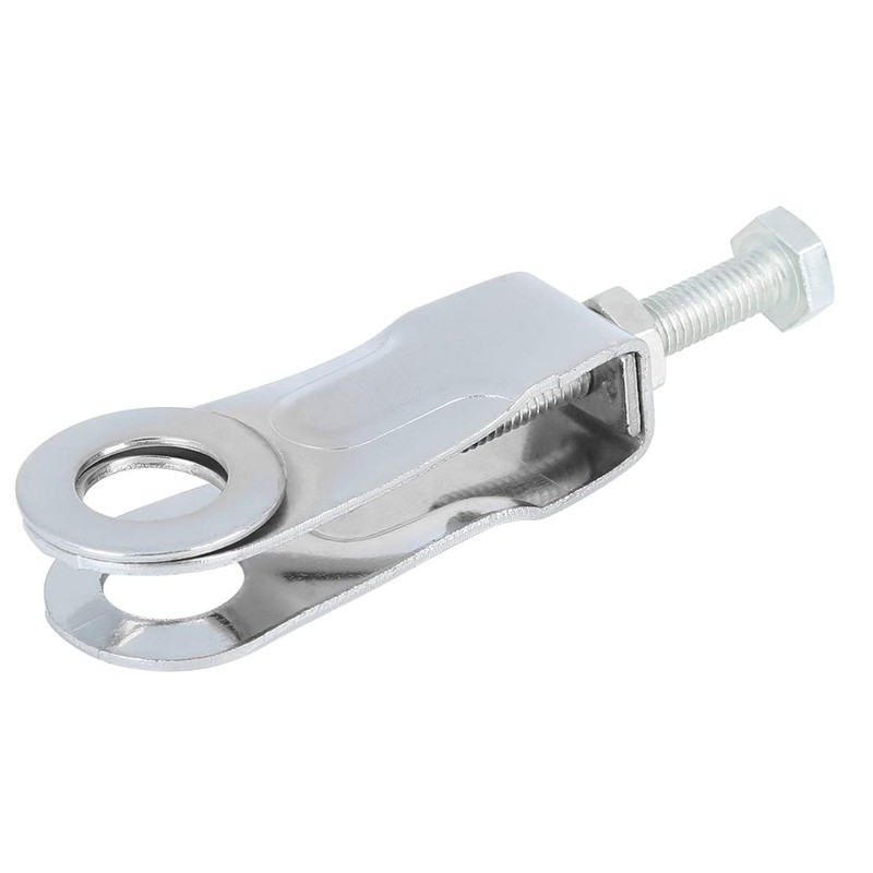 F FIERCE CYCLE Pair 16mm ChromeMotorcycle Chain Axle Adjuster Tensioner