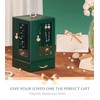 Enthralite Jewelry Box large for Dresser: Women Necklace Ring Storage