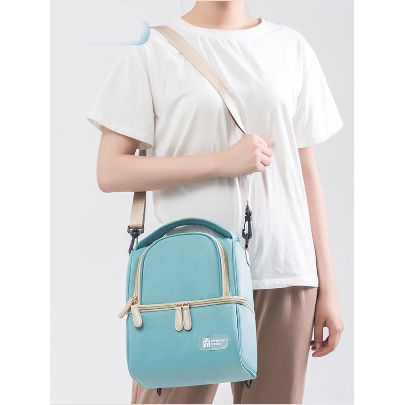 ZONADA 20L Insulated Double Layer Multifunction Cooler Bag Breast Milk