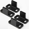 HASWARE Sliding Barn Door Bottom Floor Guide, Floor Mounted Bottom