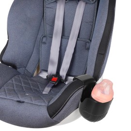 Universal Cup Holder for Car Seats, Baby Strollers, Wheelchairs, and More – Black