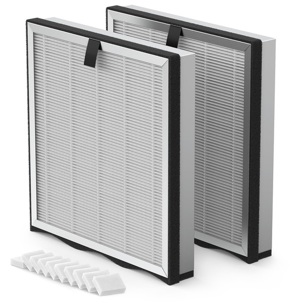 JF239 Replacement Filter Compatible with JF239/JF268 Air Purifier, 3-in-1 HEPA