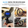 Nilight Digital Tire Inflator Pressure Gauge,250 PSI Air Chuck and