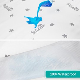 Bassinet Mattress Pad 29 x 41, Fits 4moms Breeze Plus Portable & 4moms Breeze GO Portable Travel, Waterproof Breathable Soft Baby Foam with Removable Zippered Cover