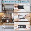 LEDLampsWorld Black Motion Sensor Night Light, Wireless Rechargeable Puck Lights