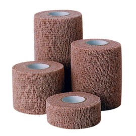 3600-TN Bandage CoFlex Controlled Compression Latex NS 6"x5yd Tan 12 Per Box Part No. 3600-TN by- Andover Coated Products