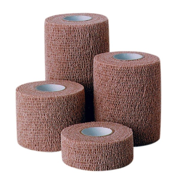 3600-TN Bandage CoFlex Controlled Compression Latex NS 6"x5yd Tan 12