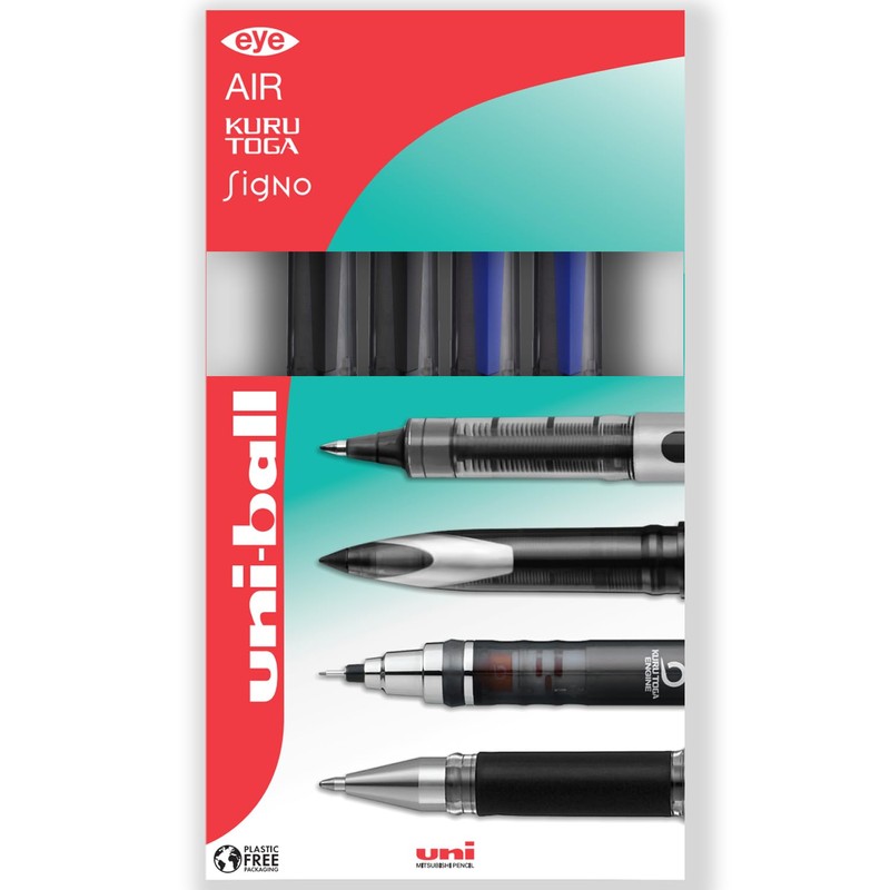uni-ball AIR - 0.7mm Medium Rollerball - UBA-188-L - In