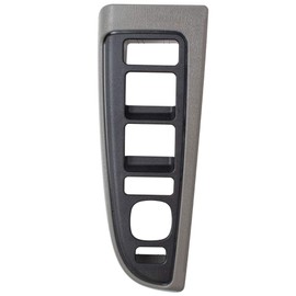 Window Master Switch Bezel fits 03-07 Silverado Sierra Crew Driver Medium Gray