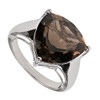 Harry Ivens RW19 Women's Ring 925/000 Sterling Silver Smoky Quartz