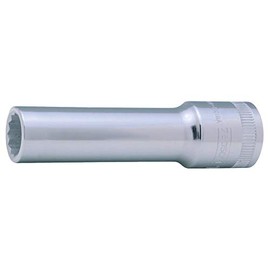 Bahco 7805DM-24 Bi-Hex Deep Length Socket, Silver, 1/2-Inch, 24 mm