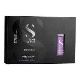 Ampolletas Alfaparf Semi Delino Shine Lotion Rosa 12 Piezas