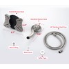 GRICH 2.5GPM Shower Heads with Handheld Spray Combo: 2 in