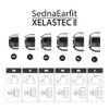 AZLA SednaEarfit XELASTEC II Standard [1 Pair Each of Earbud