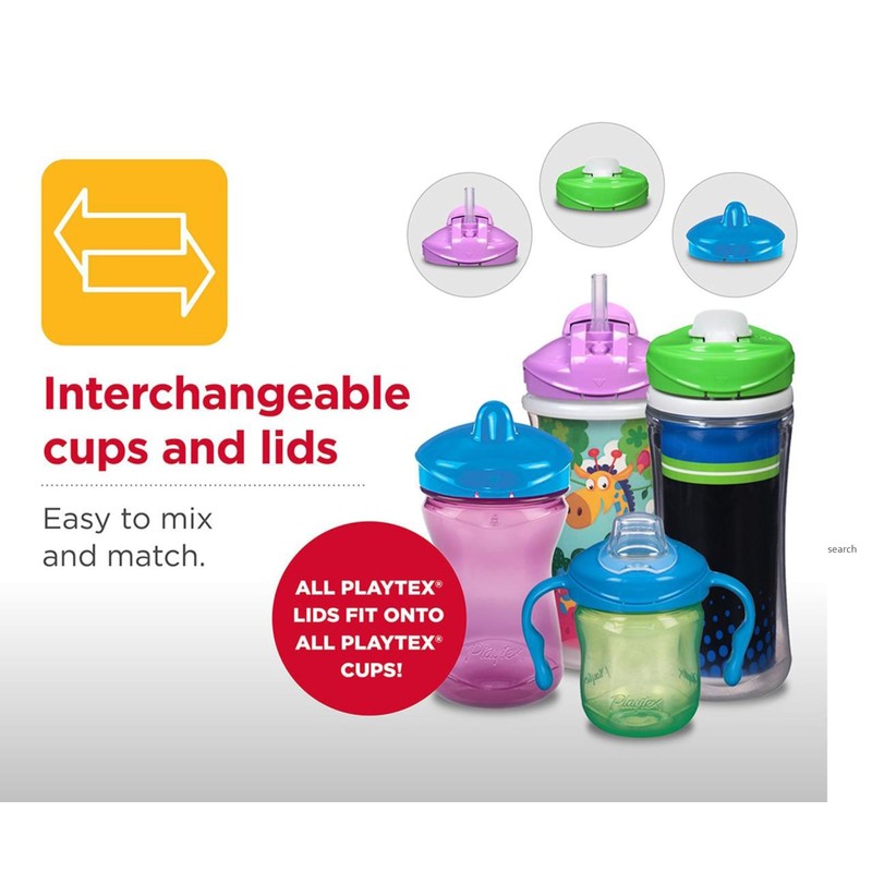 Playtex Baby Sipsters Hard Spout Sippy Cup for 12+ Months,