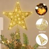 Raxurt Christmas Tree Topper, 40 LED 11 Inches USB Lighted
