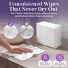Disposable Dry Wipes, 100 Pack – Ultra Soft Non-Moistened Cleansing