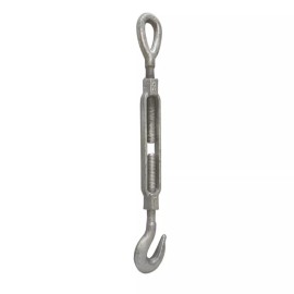 Unbranded 3/4" x 12" Turnbuckle Eye Hook 3000 LBS Galvanized Drop Forged