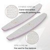 WUBAYI 12pcs Professional Nail Files Set Double Sided Emery Board