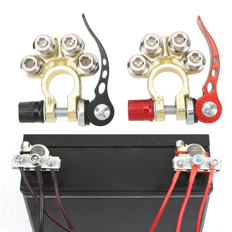 Battery Terminal Connectors 4 Post Stable Connection Strong Electrical Conductivity
