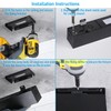 LEONLITE LED Linear Light Ceiling Mount Kit, ONLY for LEONLITE