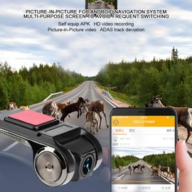 Driving Recorder HD 1080P Mini Car DVR Video Recorder on Dash Camera Smart GPS ADAS
