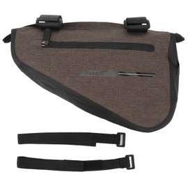 Bike Triangle Frame Bag Multipurpose Waterproof TPU Double Sided Pockets Large Capacity Bicycle Triangle Bag for Mountain Road Bike